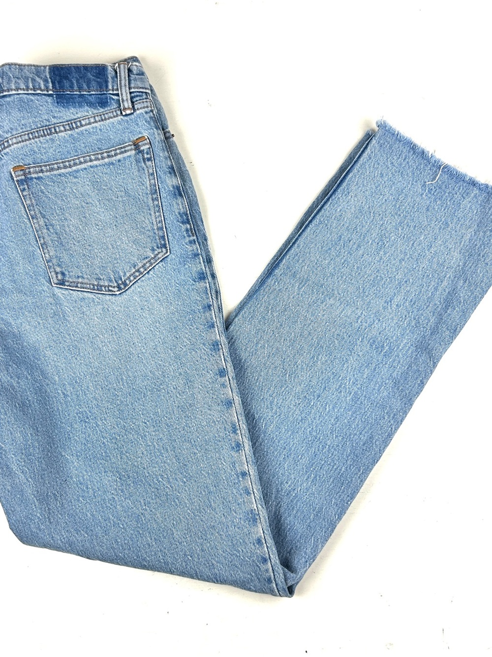 Abercrombie & Fitch Womens 90s Straight Ultra High Rise Blue jeans Sz 28 Long